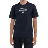 Replay T-shirt voor heren, 067 Nachtblauw, XL