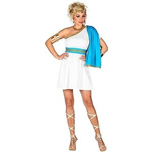 Widmann Griekse godin kostuum, dames, 02641, wit, S
