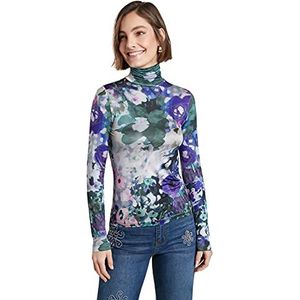Desigual Inaya T-shirt voor dames, Blauw
