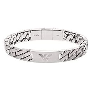 Emporio Armani Herenarmband van staal – EGS2435040, roestvrij staal, zonder steen