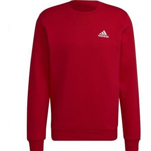 adidas feelcozy essentials fleece Sweatshirt met lange mouwen voor heren, 1 stuk