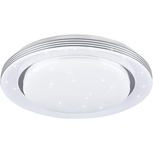 Reality Leuchten Atria R67045800 LED plafondlamp kunststof wit 22,5 W met afstandsbediening