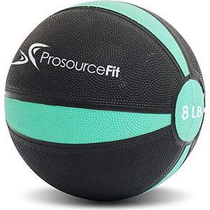 ProsourceFit Medicijnbal van rubber, 3,6 kg, groen