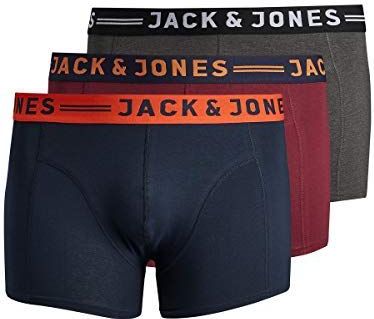 JACK & JONES PLUS SIZE Boxershort JACLICHFIELD (set van 3)