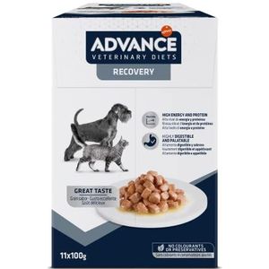 Advance Veterinary Diets Recovery Vochtig voer voor katten en honden: Multipack 11 zakjes 100 g