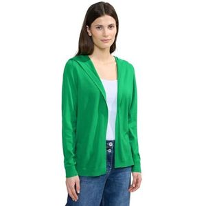 Cecil B253759 Damesvest met capuchon, Celery Green