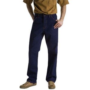Dickies 9393 Regular Fit Jeans, Rinsed Indigo Blauw
