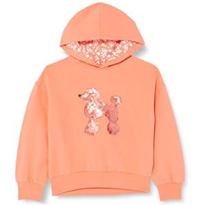 s.Oliver Hoodie Sweatshirt met capuchon voor meisjes, Oranje