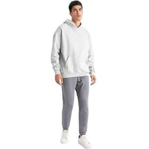 DeFacto Pantalon de jogging pour homme - Pantalon de sport long pour homme - Pantalon de loisirs confortable pour une utilisation polyvalente - Pantalon de jogging élégant pour homme avec un confort