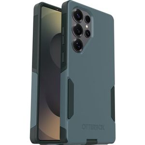 Otterbox Commuter beschermhoes voor Samsung Galaxy S25 Ultra, schokbestendig, valbescherming, ondersteunt 3 x meer vallen dan militaire standaard, groen