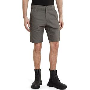 G-STAR RAW Short chino Bronson 2.0 slim pour homme, Gris (Gs Grey D21040-d305-1260), 27W