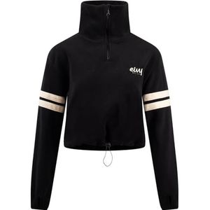 Eivy Peg Zip Cropped Fleece Sweater Schouderwarmer Dames