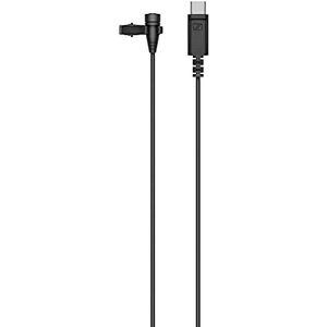 Sennheiser XS Lav USB-C, Omnidirectionele Clip-On Lavalier Microfoon met USB-C Connector voor mobiele telefoons en pc's, 509261