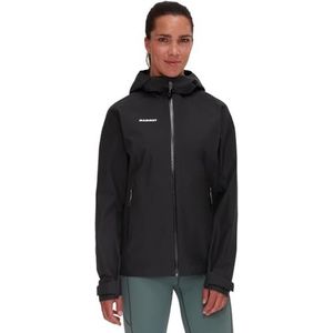 Mammut Alto Light Hs Damesjas met capuchon, hardshelljas voor dames (1 stuk), zwart.