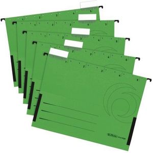 Herlitz 5874789 hangtas groen 5-pack