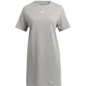 Reebok Ri T-shirt jurk voor dames, Mgreyh