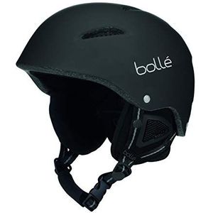 Bollé B-Style skihelm, uniseks, volwassenen, matzwart, M, 58-61 cm