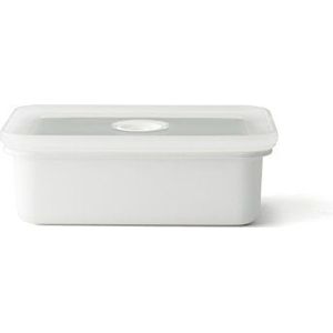 Honeyware 87006 emaille bakvorm met aroma-deksel, 0,74 l, 18 x 12 x 6 cm