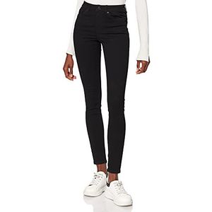 VERO MODA VMTANYA Slim Fit Jeans Normale Taille, zwart.