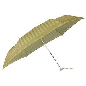 Samsonite Drop S platte aluminium paraplu - 3 secties - 23 cm - mosterdgeel, mosterdgeel, paraplu's, Mosterd geel, Paraplu's