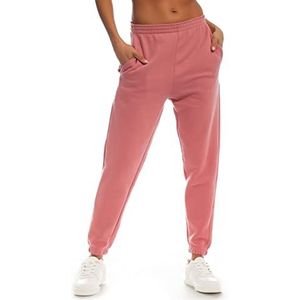 Light & Shade Light & Shade Lslpnt031 Joggingbroek voor dames, hoge taille, joggingbroek voor dames, Roze Paars