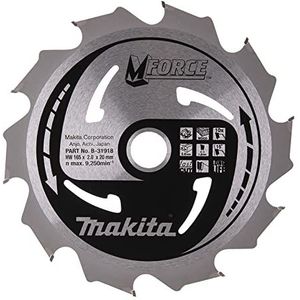 Makita M - Force zaagblad, 165 x 20 mm, 10Z, B 31918