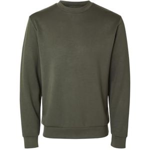 SELECTED HOMME Slhemanuel Soft Crew Neck Sweatshirt Noos trainingspak voor heren, Bruin