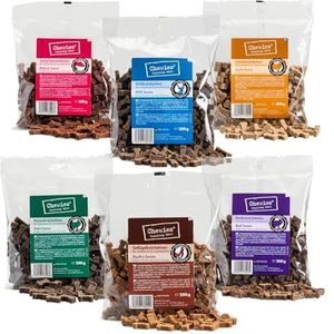 Chewies Training Maxi Snacks hondensnoepset - gezonde hondensnoepjes zonder suiker, ideaal als beloning en motivatie bij de hondentraining, made in Germany (6 x