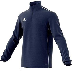 adidas Heren Core18 Tr Top Sweatshirt, donkerblauw / wit, S EU