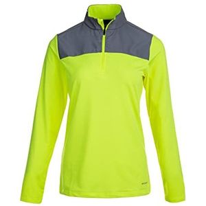 Endurance Tusina Midlayer voor dames, met ultra sterke reflectoren, Veiligheidsgeel