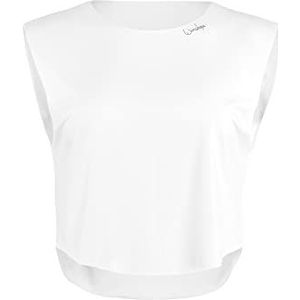 WINSHAPE Aet115ls Yoga-T-shirt voor dames, licht, zacht, Ivoor