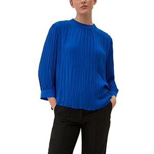 s.Oliver BLACK LABEL Blouse met 3/4-mouwen, blouse met 3/4-mouwen, dames, Donkerblauw