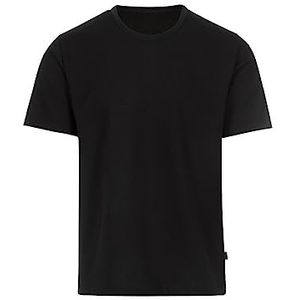 Trigema Dames T-Shirt Piqué-kwaliteit dames, zwart (zwart 008), M, zwart (zwart 008)