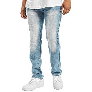 Southpole Flex Stretch Basic Skinny Fit Denim Jeans voor heren, licht zand, blauw