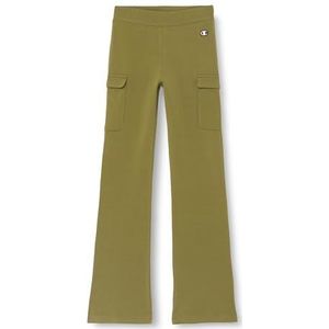 Champion Legacy Minimalist Resort G-Cotton Lycra Flare Cargo Leggings Filles et Filles, olive, 11-12 ans