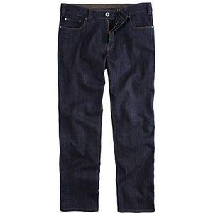 JP 1880 Heren grote maten tot 66, jeansbroek, 5-pocket-vorm, denim broek in regular fit, stretch comfort, katoen 703353, blauw (93)