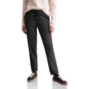 CECIL Pantalon aspect deux tons, Noir, M / 30L