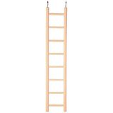 TRIXIE Houten ladder, 8 sporten/36 cm voor parkieten, kanarie