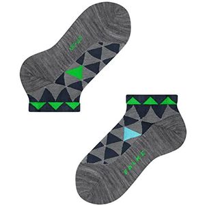 FALKE Active Triangle sokken voor jongens (1 stuk), Grijs (Light Grey Mel. 3390)