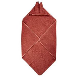 pippi Organic Hooded Towel Badpak, Marsala, 83 x 84 cm, uniseks, Marsala, 83 x 84 cm, Marsala. - Ja.