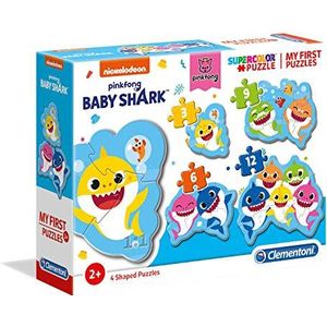 Clementoni Legpuzzel Baby Shark Junior Karton 30 Stukjes 4-delig