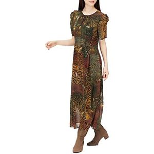 Desigual Salomon casual damesjurk groen, L, Groen