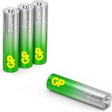GP 4 x AAA Micro LR03, 1,5 V super alkaline batterijen, ideaal voor de stroomvoorziening van alledaagse apparaten - de nieuwe G-TECH technologie
