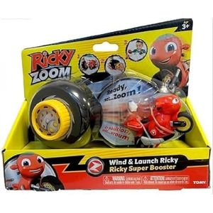 Ricky Zoom TOMY Ricky Zoom Ricky lichten en geluiden, groot speelgoedmotorfiets met 8 geluiden en zinnen, actiefiguren voor kinderen, voor jongens en meisjes vanaf 3 jaar, meerkleurig