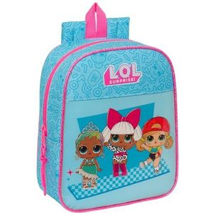 Safta Mini Lol Surprise Divas Rugzak One Size, Blauw, Estándar, Casual, Blauw, informeel