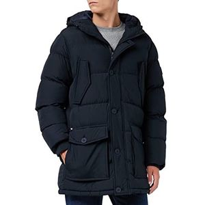 Tommy Hilfiger Essential Rockie Parka isolatiejas voor heren, Desert Sky