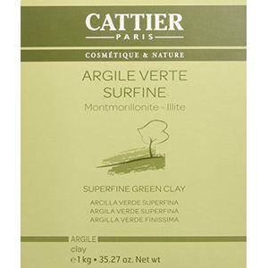 Cattier - Surfijne groene klei - 1 kg
