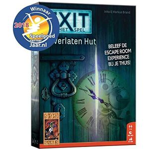 EXIT - De Verlaten Hut: Uitdagend coöperatief escape room-spel voor 1-4 spelers vanaf 12 jaar | Winnaar Speelgoed van het Jaar 2018