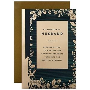 Hallmark Happiest Memories Kerstkaart voor echtgenoot