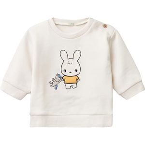 United Colors of Benetton Maglia G/C M/L 3laxa104a Trainingspak voor baby's, jongens, 1 stuk, Crème 0z3